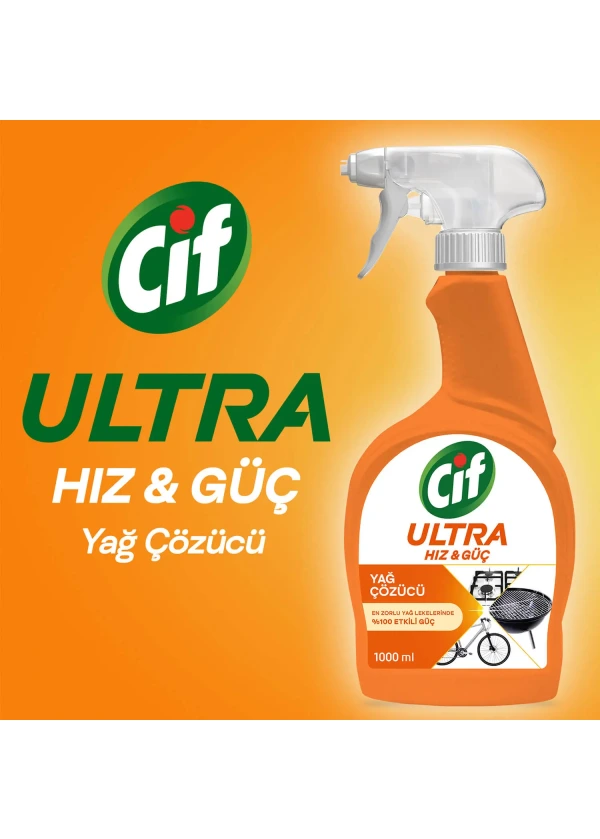 Cif Sprey Ultra Hız Mutfak 1000 Ml 