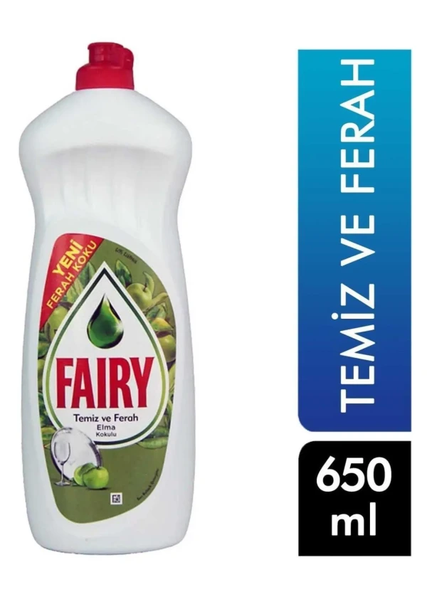Fairy Elma Sıvı Bulaşık Deterjanı 650 ml