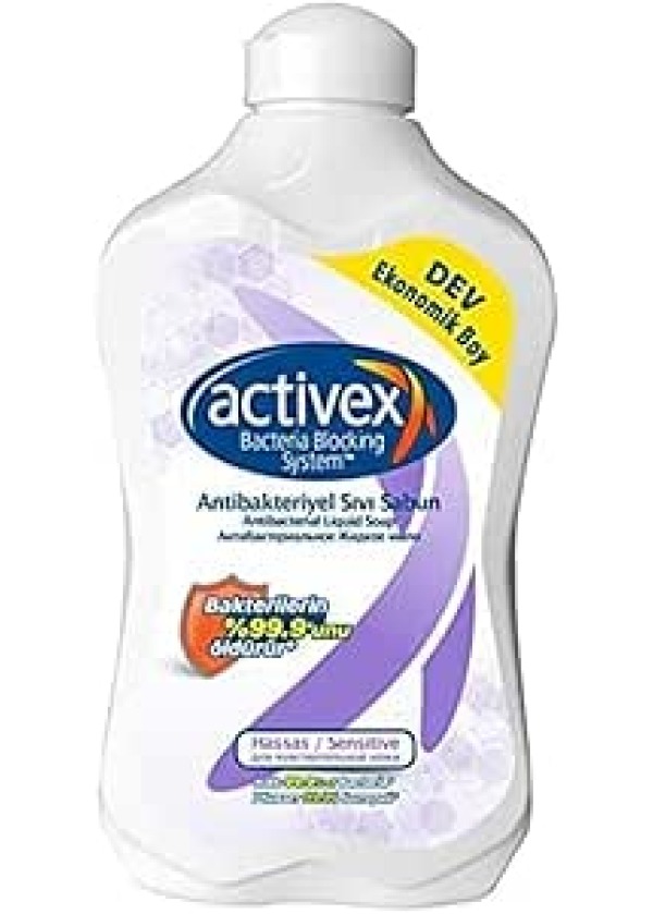 Activex Antibakteriyel Sıvı Sabun Hassas 1500 ML