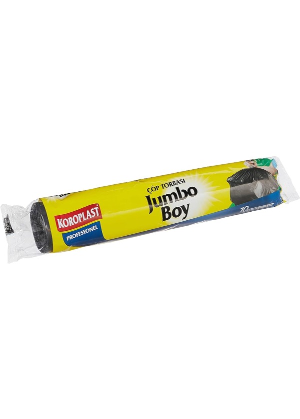 Koroplast Güçlü Jumbo Çöp Torbası 10'lu (80x110)