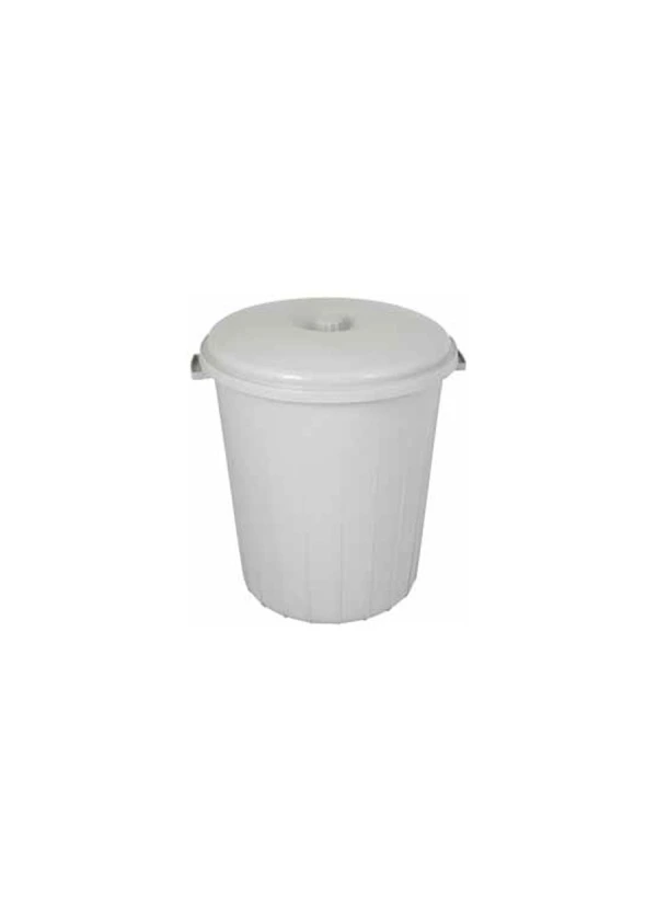 Çöp Kovası Herkül Boy Kapaklı 70 Lt