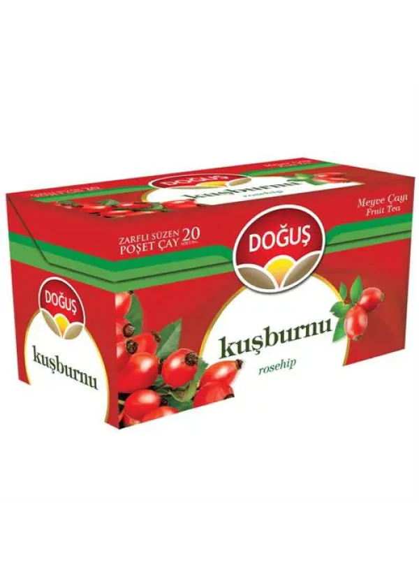 Doğuş Meyve Çayı Kuşburnu 2.5 g x 20 Adet