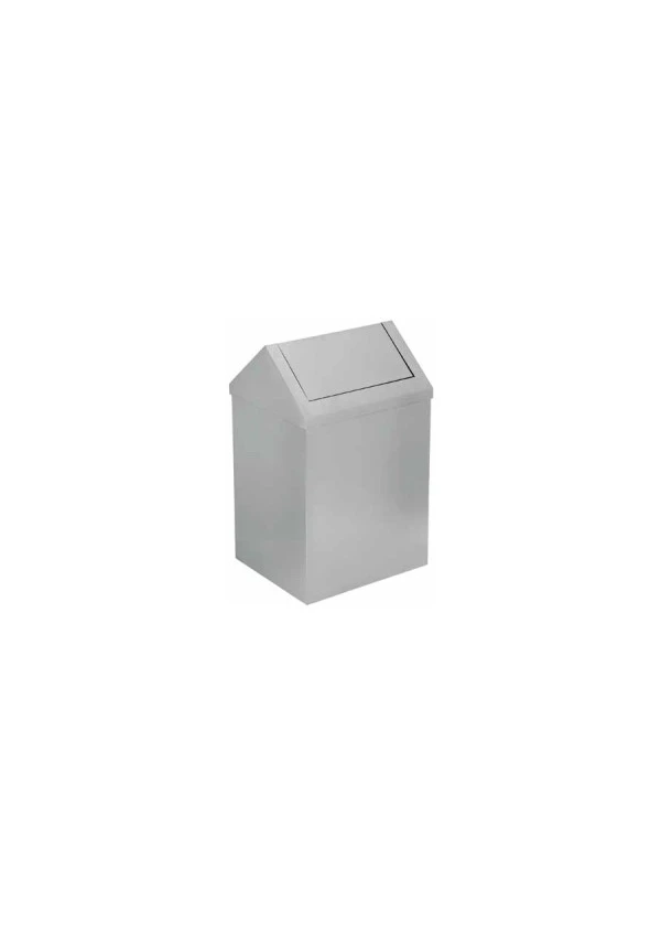 Krom Klikli Çöp Kovası 36 lt