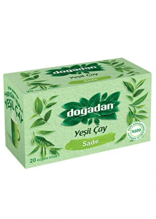 Doğadan Sade Yeşil Çay 20'li