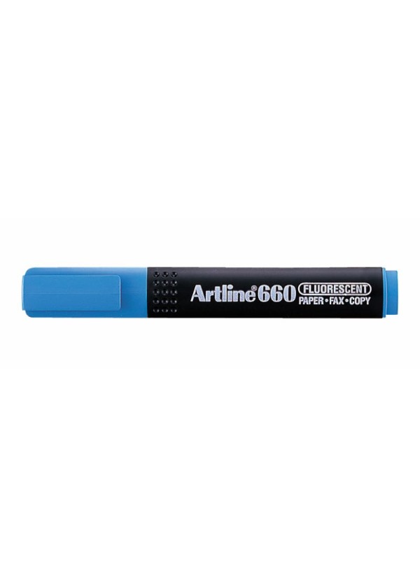 ARTLİNE 660 FOSFORLU KALEM MAVİ