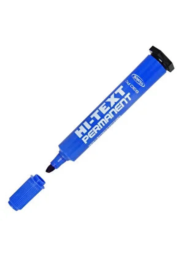 Hi-Text 830 C Marker Kalem Kesik Uç Mavi