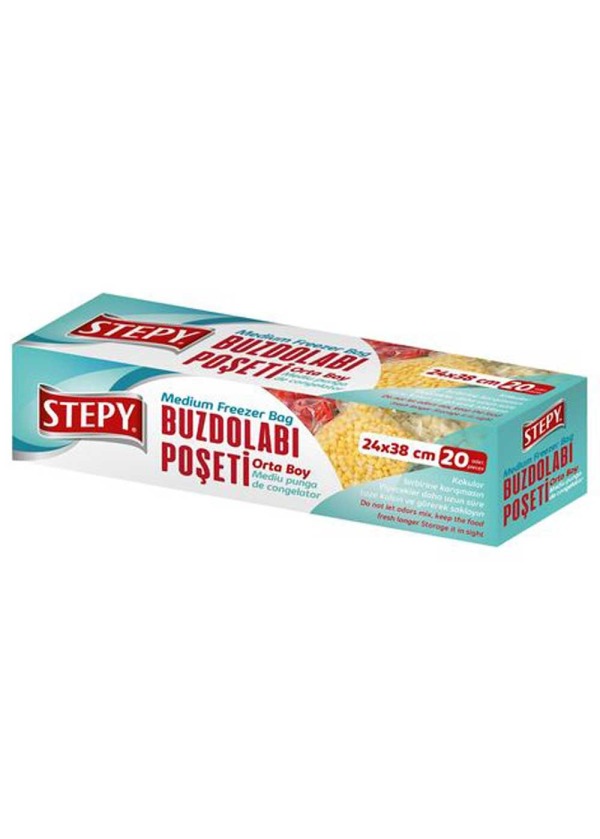 Stepy Buzdolabı Poşeti Orta Boy