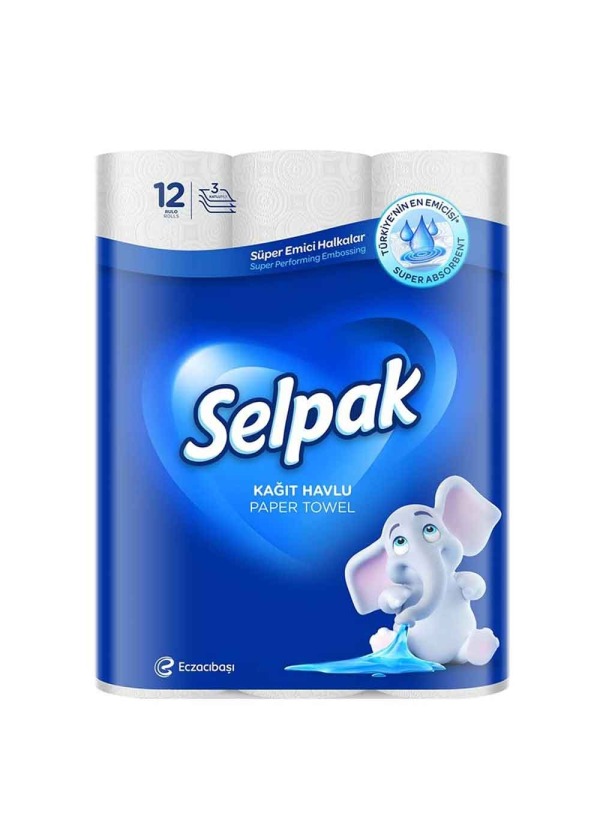 Selpak Kağıt Havlu 12'Li