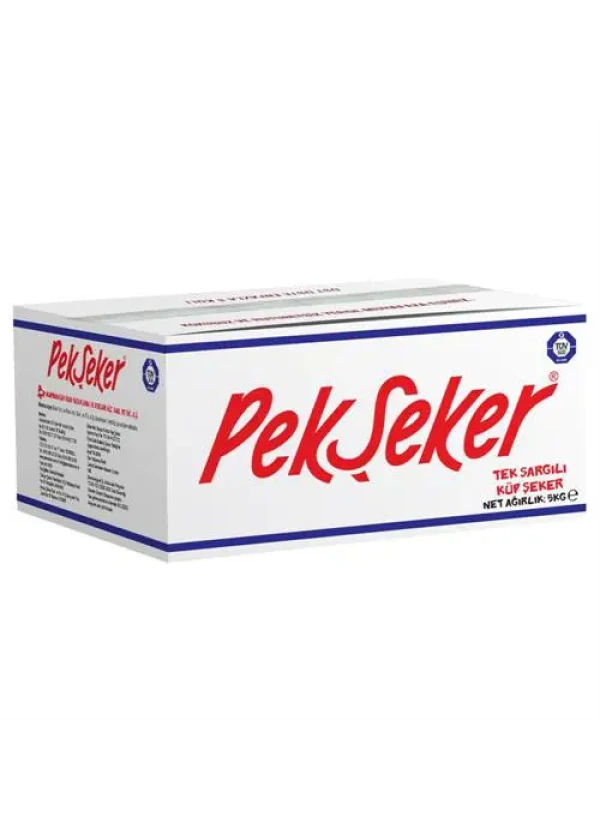 Pekşeker Küp Şeker Tek Sargılı 5 kg