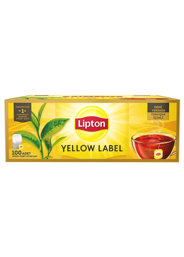 Lipton Yellow Label Bardak Poşet Çay 100'lü