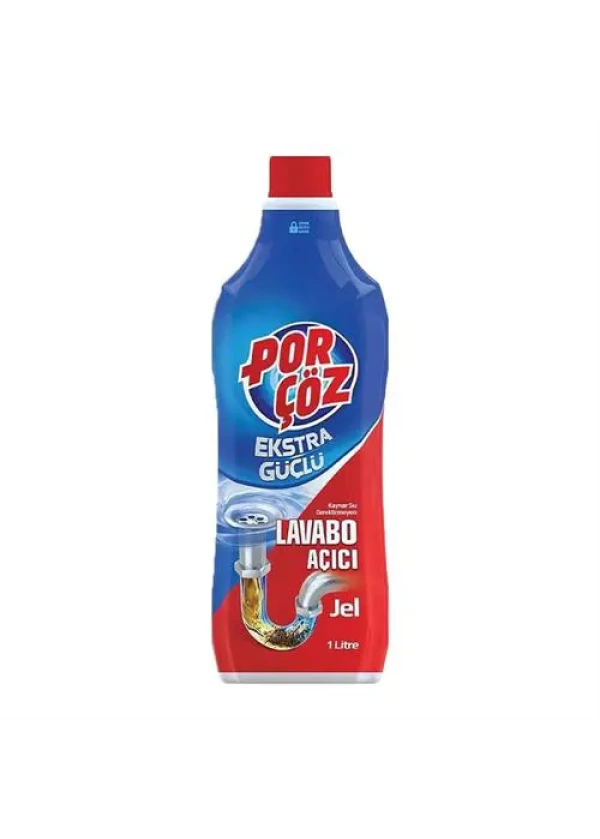 Porçöz Lavabo Açıcı Jel 1 L