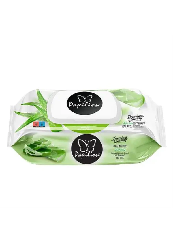 Papilion Islak Mendil Aloe Vera 100 Yaprak