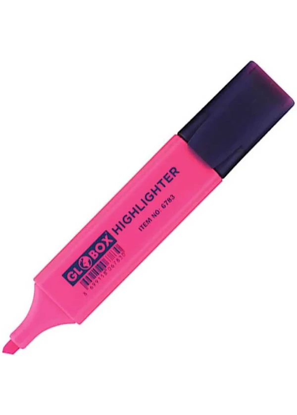 Globox Fosforlu Kalem Pembe