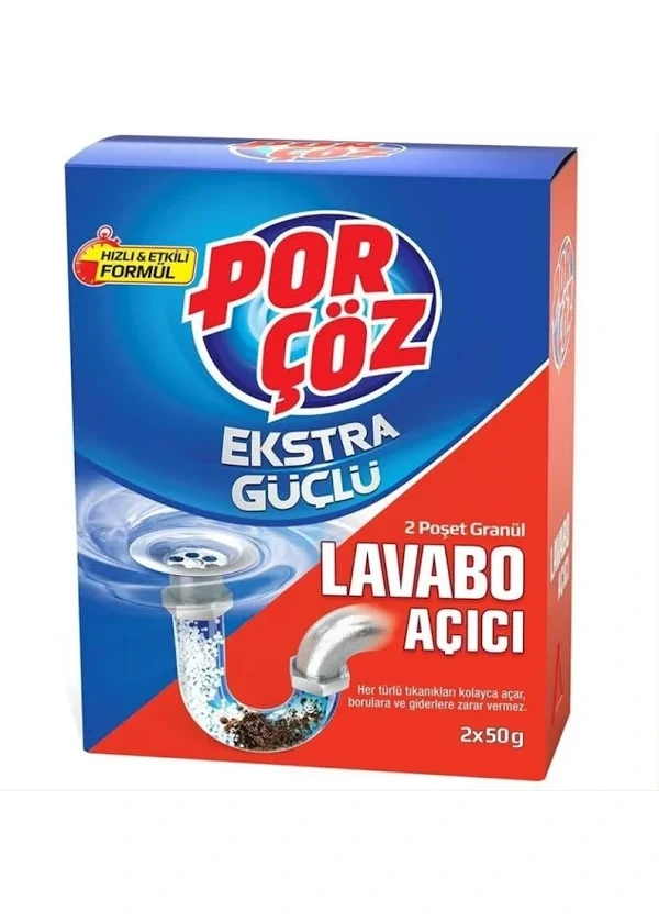 Porçöz Lavabo Açıcı Granül 100 g