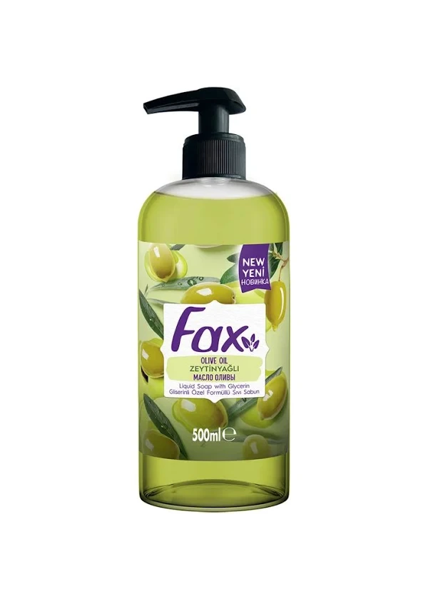 Fax Sıvı Sabun 500 Ml Zeytinyağlı