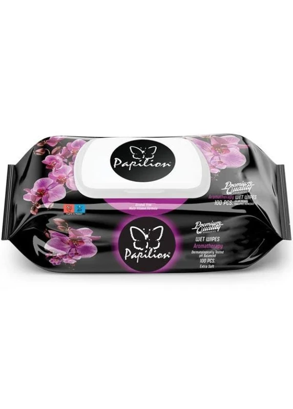 Papilion Aroma Terapi Islak Mendil 100 Adet