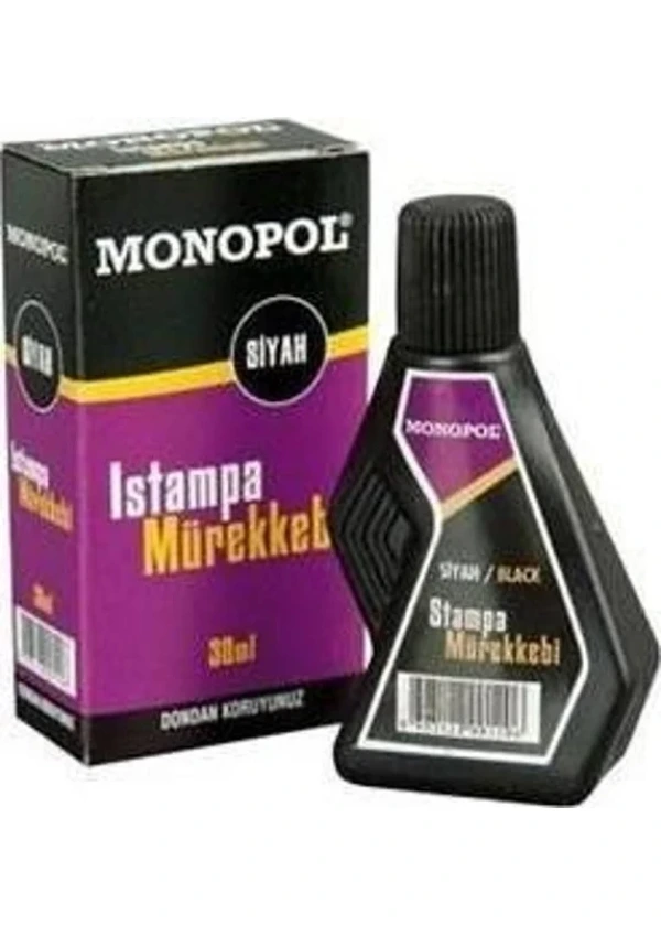 Monopol 1120 Istampa Mürekkebi 30 ml Siyah