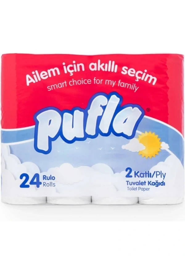 Pufla 24'lü Tuvalet Kağıdı