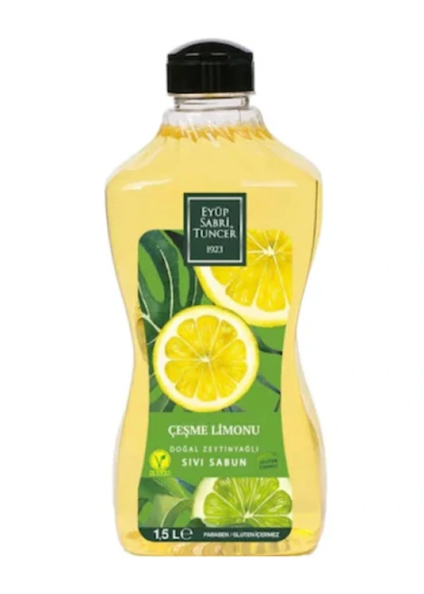 Eyüp Sabri Tuncer Sıvı Sabun Çeşme Limonu 1.5 Lt