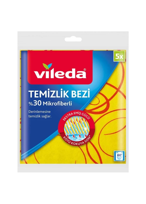 Vileda Temizlik Bezi 5'li Paket